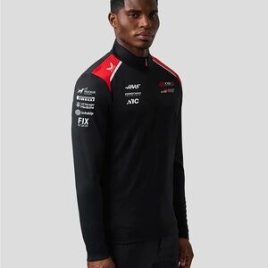 Haas Official 2026 Team Quarter Zip